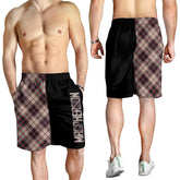 MacPherson Hunting Ancient Tartan Crest Men's Short - Cross Style